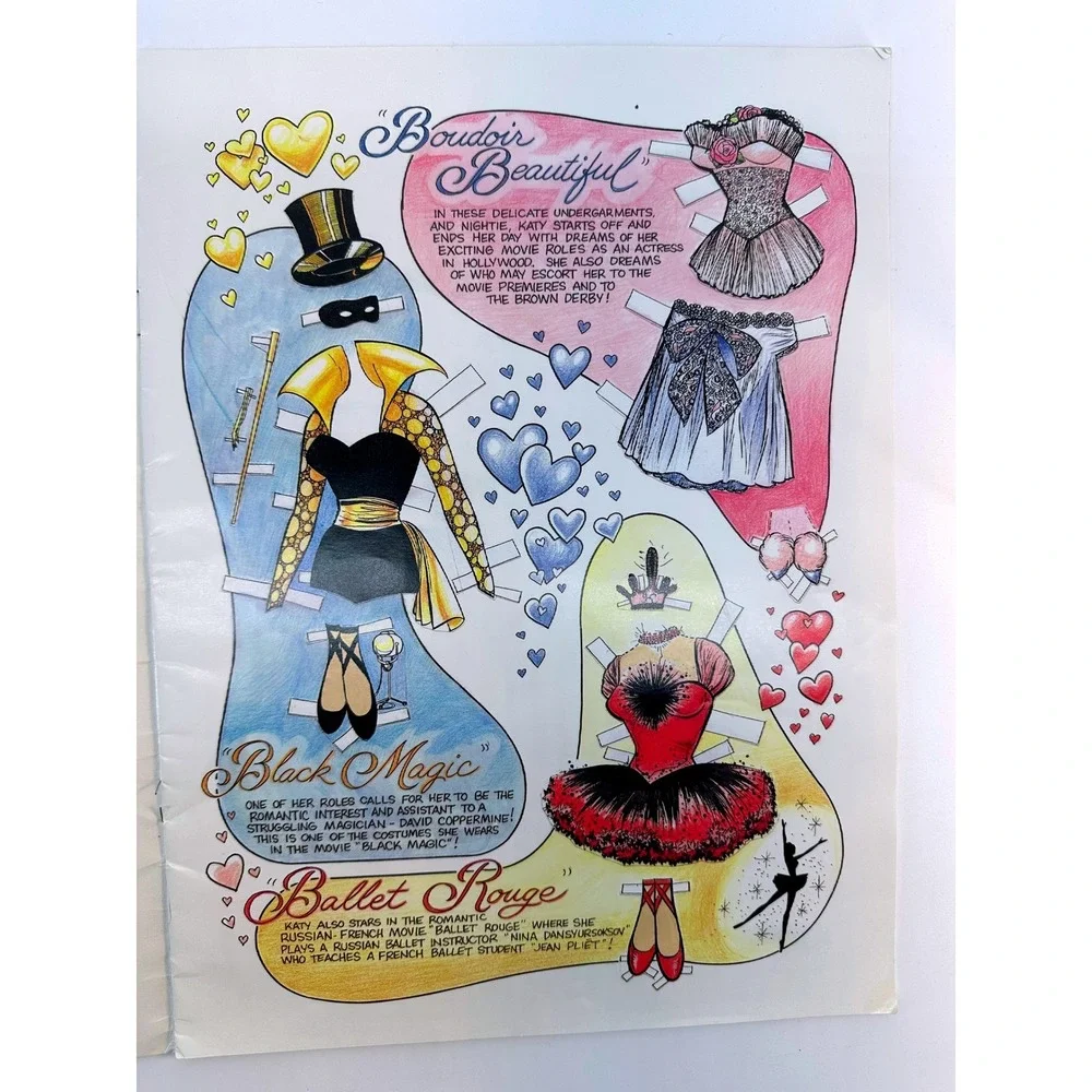 Archie Comics Katy Keene Romance Paper Dolls Bill Woggon 1997 Randy Van Ronson